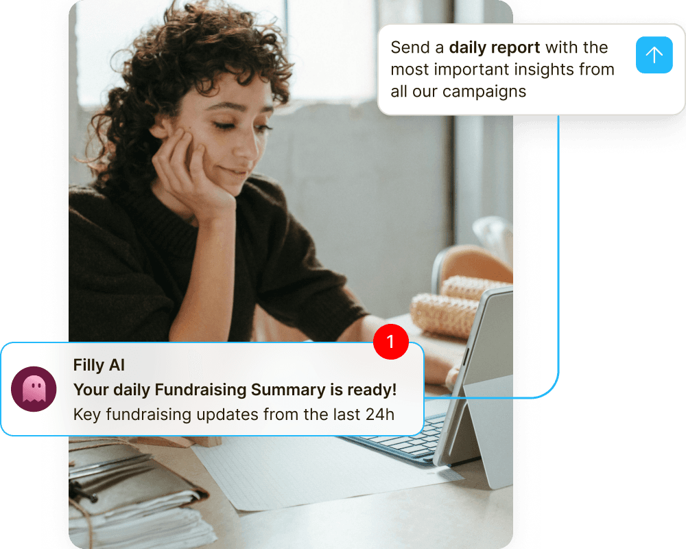 Automated reports, delivered on schedule